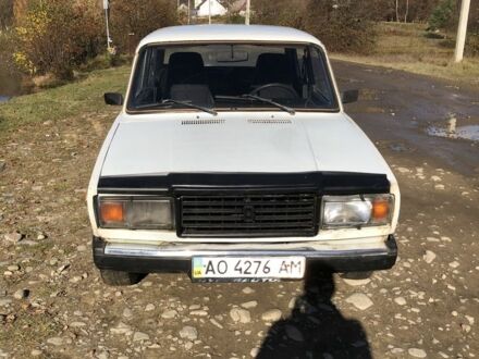 Белый ВАЗ 2107, объемом двигателя 1.3 л и пробегом 70 тыс. км за 500 $, фото 1 на Automoto.ua