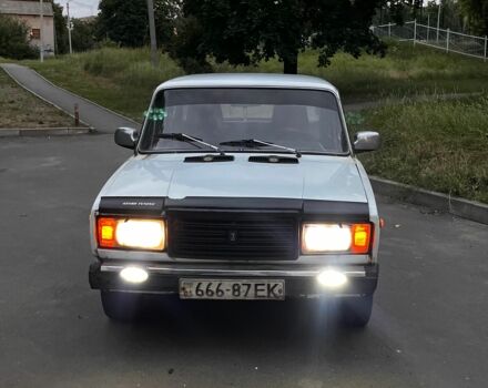 Белый ВАЗ 2107, объемом двигателя 1.3 л и пробегом 3 тыс. км за 503 $, фото 1 на Automoto.ua