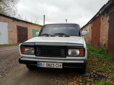 Белый ВАЗ 2107, объемом двигателя 1.5 л и пробегом 2 тыс. км за 632 $, фото 1 на Automoto.ua