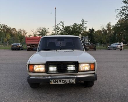 Белый ВАЗ 2107, объемом двигателя 1.5 л и пробегом 140 тыс. км за 605 $, фото 1 на Automoto.ua