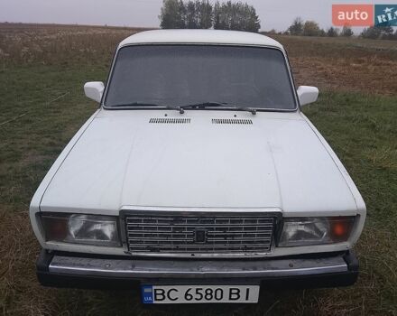 Білий ВАЗ 2107, об'ємом двигуна 1.45 л та пробігом 111 тис. км за 1104 $, фото 1 на Automoto.ua