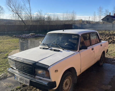 Белый ВАЗ 2107, объемом двигателя 1.5 л и пробегом 800 тыс. км за 700 $, фото 1 на Automoto.ua