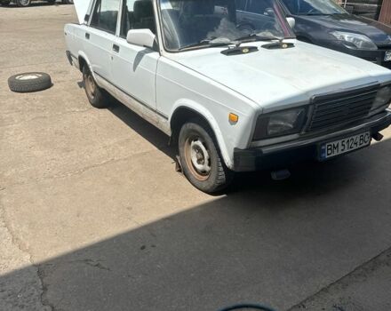 Белый ВАЗ 2107, объемом двигателя 1.5 л и пробегом 200 тыс. км за 337 $, фото 1 на Automoto.ua