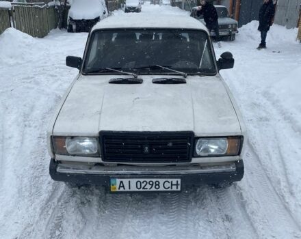 Белый ВАЗ 2107, объемом двигателя 1.5 л и пробегом 32 тыс. км за 443 $, фото 1 на Automoto.ua