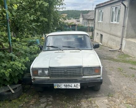 Белый ВАЗ 2107, объемом двигателя 1.3 л и пробегом 38 тыс. км за 248 $, фото 1 на Automoto.ua