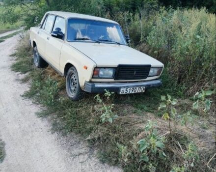 Белый ВАЗ 2107, объемом двигателя 7 л и пробегом 1 тыс. км за 709 $, фото 1 на Automoto.ua