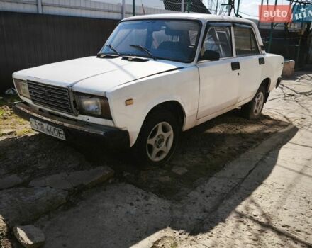 Белый ВАЗ 2107, объемом двигателя 1.6 л и пробегом 150 тыс. км за 800 $, фото 1 на Automoto.ua