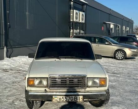 Белый ВАЗ 2107, объемом двигателя 0 л и пробегом 56 тыс. км за 800 $, фото 1 на Automoto.ua