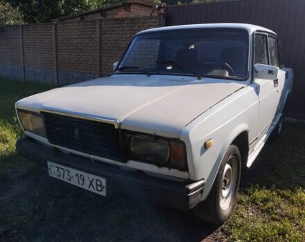 Белый ВАЗ 2107, объемом двигателя 0 л и пробегом 100 тыс. км за 250 $, фото 1 на Automoto.ua