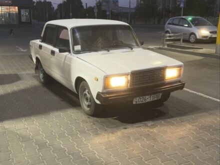 Белый ВАЗ 2107, объемом двигателя 1.5 л и пробегом 155 тыс. км за 370 $, фото 1 на Automoto.ua