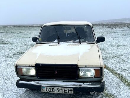 Белый ВАЗ 2107, объемом двигателя 1.5 л и пробегом 0 тыс. км за 550 $, фото 1 на Automoto.ua