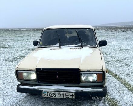 Белый ВАЗ 2107, объемом двигателя 1.5 л и пробегом 0 тыс. км за 550 $, фото 1 на Automoto.ua