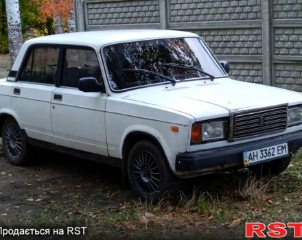 Белый ВАЗ 2107, объемом двигателя 1.5 л и пробегом 81 тыс. км за 640 $, фото 1 на Automoto.ua