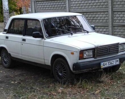 Белый ВАЗ 2107, объемом двигателя 1.5 л и пробегом 82 тыс. км за 638 $, фото 1 на Automoto.ua