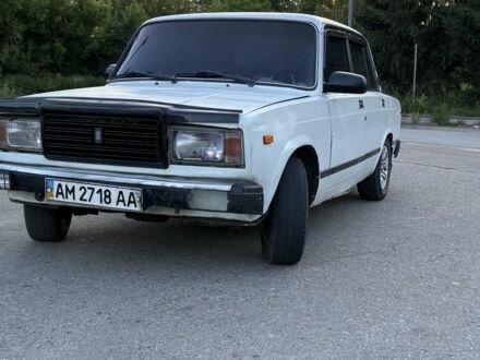 Белый ВАЗ 2107, объемом двигателя 0 л и пробегом 33 тыс. км за 700 $, фото 1 на Automoto.ua
