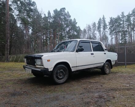 Белый ВАЗ 2107, объемом двигателя 1.3 л и пробегом 66 тыс. км за 496 $, фото 1 на Automoto.ua