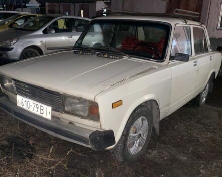 Белый ВАЗ 2107, объемом двигателя 1.5 л и пробегом 3 тыс. км за 600 $, фото 1 на Automoto.ua