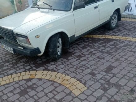 Белый ВАЗ 2107, объемом двигателя 0 л и пробегом 1 тыс. км за 750 $, фото 1 на Automoto.ua