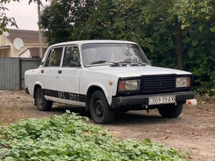Білий ВАЗ 2107, об'ємом двигуна 1.5 л та пробігом 1 тис. км за 474 $, фото 1 на Automoto.ua