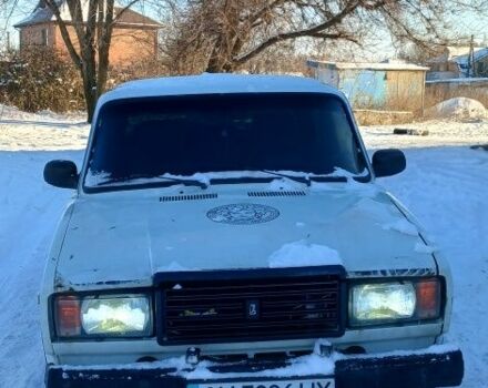 Білий ВАЗ 2107, об'ємом двигуна 1.5 л та пробігом 120 тис. км за 1100 $, фото 1 на Automoto.ua