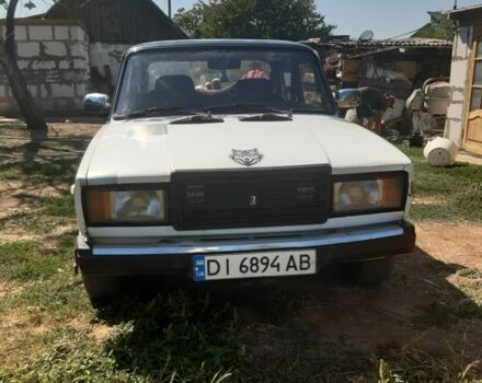 Белый ВАЗ 2107, объемом двигателя 1.5 л и пробегом 224 тыс. км за 550 $, фото 1 на Automoto.ua