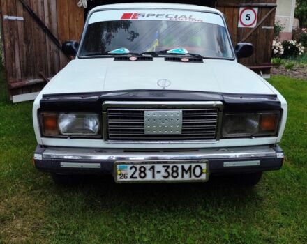 Белый ВАЗ 2107, объемом двигателя 1.6 л и пробегом 80 тыс. км за 846 $, фото 1 на Automoto.ua