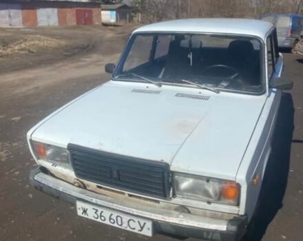 Белый ВАЗ 2107, объемом двигателя 0 л и пробегом 3 тыс. км за 500 $, фото 1 на Automoto.ua