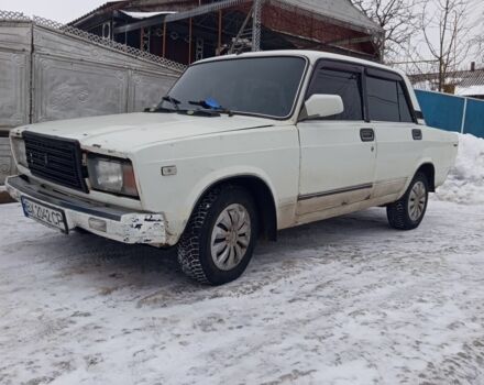 Белый ВАЗ 2107, объемом двигателя 1.5 л и пробегом 43 тыс. км за 582 $, фото 1 на Automoto.ua