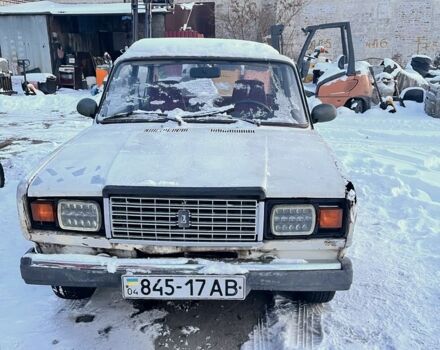 Белый ВАЗ 2107, объемом двигателя 1.5 л и пробегом 3 тыс. км за 428 $, фото 1 на Automoto.ua