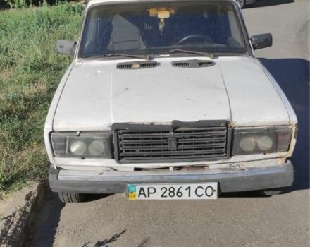 Белый ВАЗ 2107, объемом двигателя 1.5 л и пробегом 200 тыс. км за 450 $, фото 1 на Automoto.ua