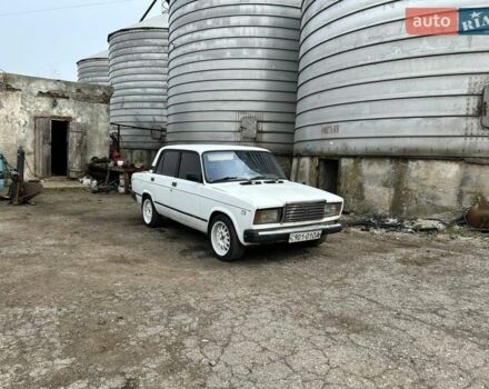Белый ВАЗ 2107, объемом двигателя 1.3 л и пробегом 78 тыс. км за 1300 $, фото 1 на Automoto.ua