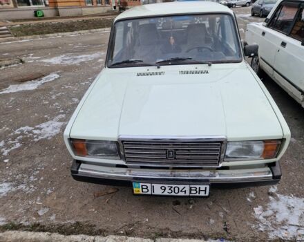 Білий ВАЗ 2107, об'ємом двигуна 2 л та пробігом 90 тис. км за 750 $, фото 1 на Automoto.ua