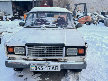 Белый ВАЗ 2107, объемом двигателя 1.6 л и пробегом 50 тыс. км за 333 $, фото 1 на Automoto.ua