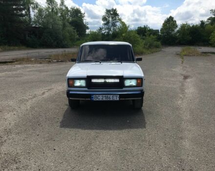 Белый ВАЗ 2107, объемом двигателя 1.5 л и пробегом 2 тыс. км за 850 $, фото 1 на Automoto.ua