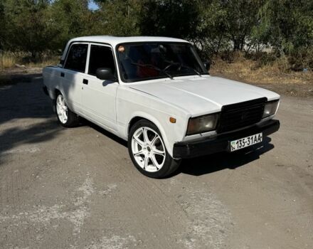 Белый ВАЗ 2107, объемом двигателя 1.3 л и пробегом 90 тыс. км за 600 $, фото 1 на Automoto.ua