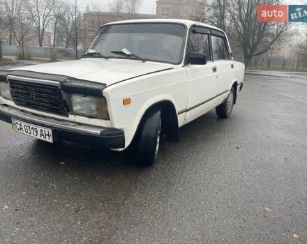 Белый ВАЗ 2107, объемом двигателя 1.6 л и пробегом 100 тыс. км за 638 $, фото 1 на Automoto.ua