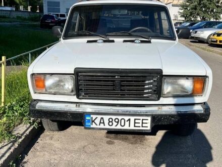 Белый ВАЗ 2107, объемом двигателя 1.45 л и пробегом 190 тыс. км за 1100 $, фото 1 на Automoto.ua