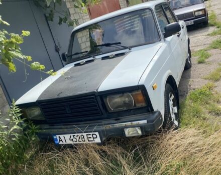 Белый ВАЗ 2107, объемом двигателя 1.6 л и пробегом 777 тыс. км за 400 $, фото 1 на Automoto.ua