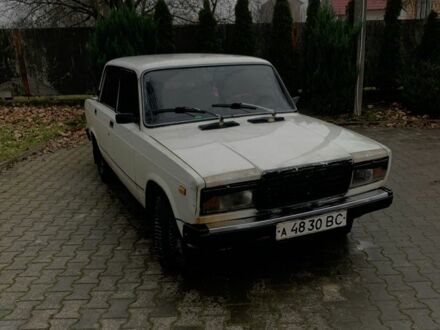 Белый ВАЗ 2107, объемом двигателя 1.3 л и пробегом 25 тыс. км за 520 $, фото 1 на Automoto.ua