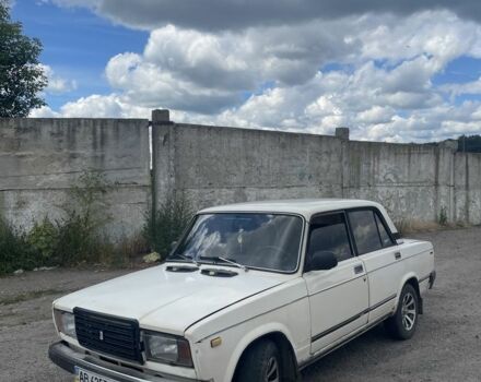 Белый ВАЗ 2107, объемом двигателя 1.5 л и пробегом 60 тыс. км за 676 $, фото 1 на Automoto.ua