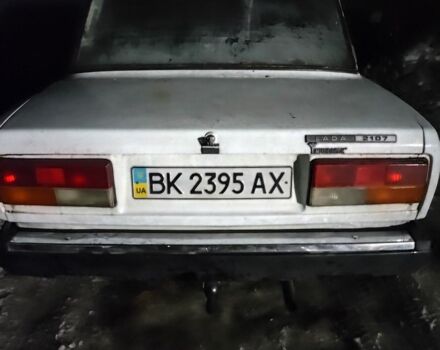 Белый ВАЗ 2107, объемом двигателя 1.3 л и пробегом 100 тыс. км за 150 $, фото 1 на Automoto.ua
