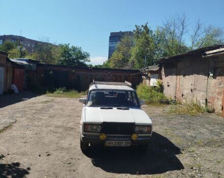 Белый ВАЗ 2107, объемом двигателя 5 л и пробегом 70 тыс. км за 1000 $, фото 1 на Automoto.ua