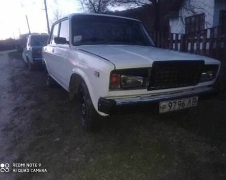 Белый ВАЗ 2107, объемом двигателя 1.6 л и пробегом 90 тыс. км за 1500 $, фото 1 на Automoto.ua