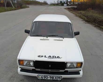 Белый ВАЗ 2107, объемом двигателя 0 л и пробегом 100 тыс. км за 1500 $, фото 1 на Automoto.ua