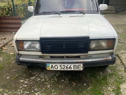 Белый ВАЗ 2107, объемом двигателя 1.3 л и пробегом 73 тыс. км за 750 $, фото 1 на Automoto.ua