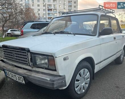 Белый ВАЗ 2107, объемом двигателя 1.3 л и пробегом 170 тыс. км за 550 $, фото 1 на Automoto.ua
