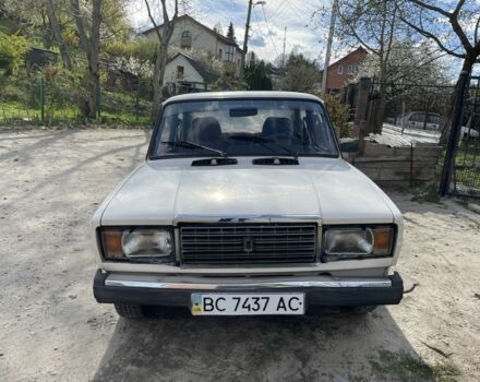Белый ВАЗ 2107, объемом двигателя 1.5 л и пробегом 103 тыс. км за 650 $, фото 1 на Automoto.ua