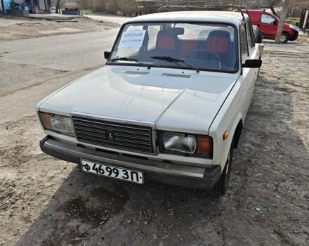 Белый ВАЗ 2107, объемом двигателя 0 л и пробегом 90 тыс. км за 900 $, фото 1 на Automoto.ua