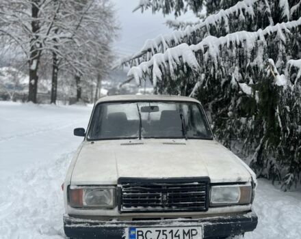 Білий ВАЗ 2107, об'ємом двигуна 1.3 л та пробігом 100 тис. км за 417 $, фото 1 на Automoto.ua