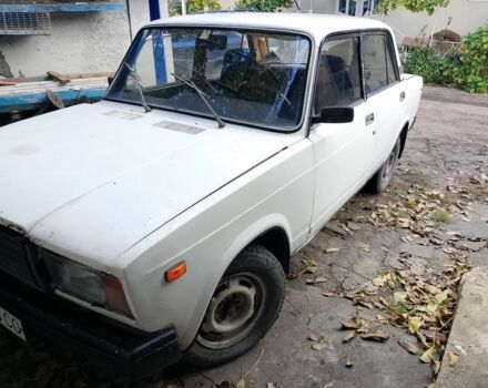 Белый ВАЗ 2107, объемом двигателя 0 л и пробегом 40 тыс. км за 500 $, фото 1 на Automoto.ua